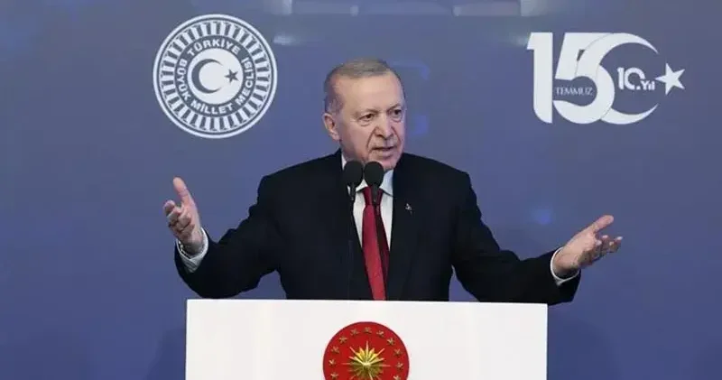 Cumhurbaşkanı Erdoğan: Son 10 yıldaki başarıların arkasında FETÖ nün tasfiyesi vardır