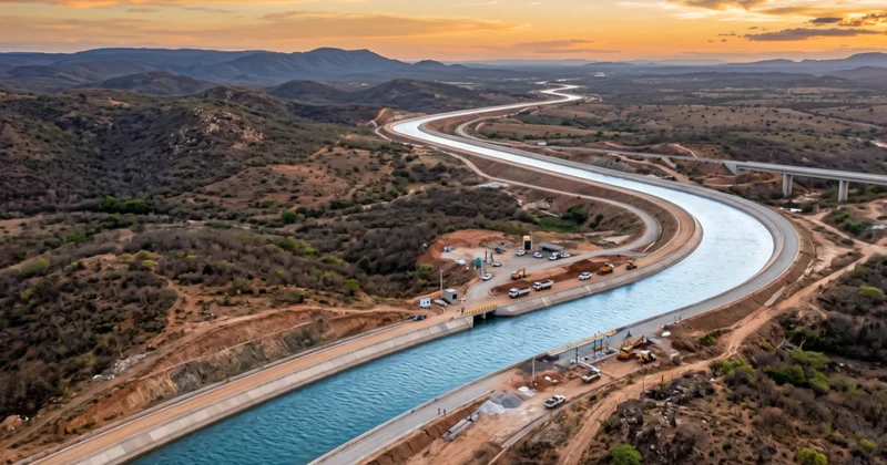 Haritalar değişiyor: 145 KM uzunluğundaki yapay nehrin %92 si tamamlandı Sözcü Gazetesi