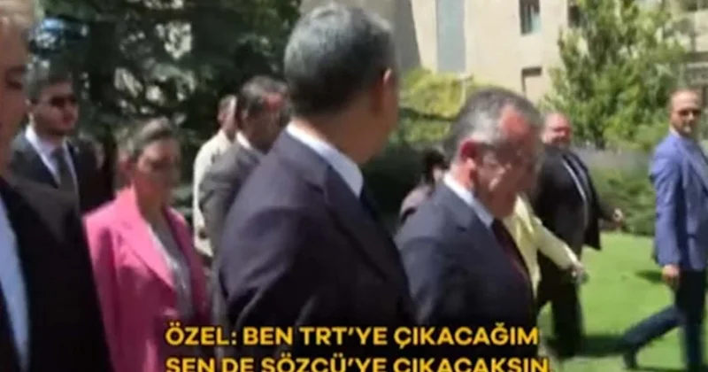 Özel’den Güler’e: Sözcü size lazım olacak Sözcü Gazetesi