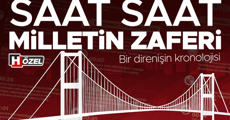 Türkiye nin ateşten gecesi: Dakika dakika milletin zaferi... 15 Temmuz 2016