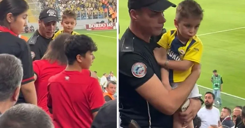 Tepkiler çığ gibi! Fenerbahçe formalı minik taraftara yapılana bakın