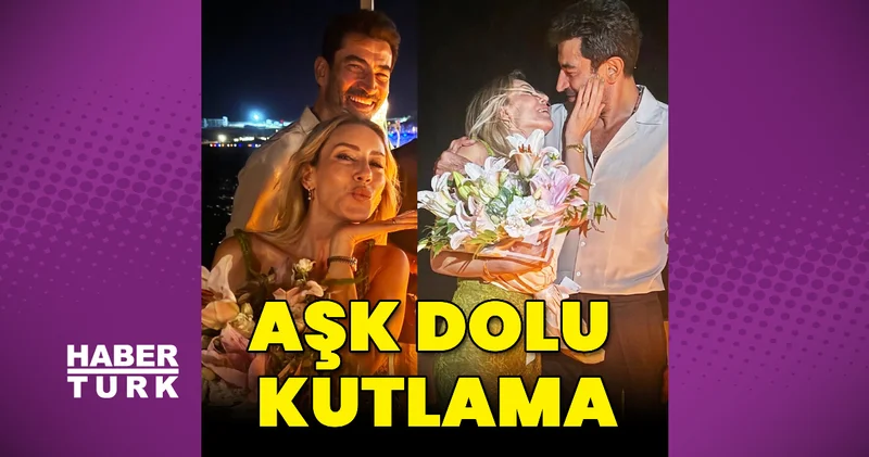 Kenan İmirzalıoğlu ndan Sinem Kobal a aşk dolu kutlama