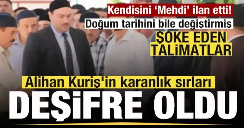 Alihan Kuriş in karanlık sırları deşifre oldu! Şoke eden talimatlar!