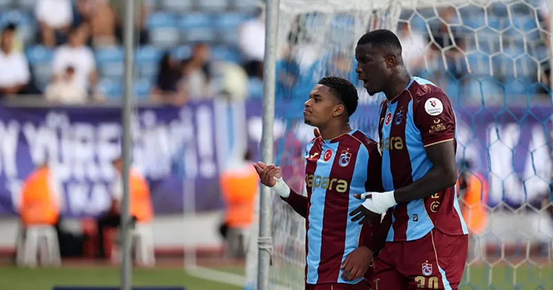 Trabzonspor da sezonun ilk golü Noah Saviolo dan!