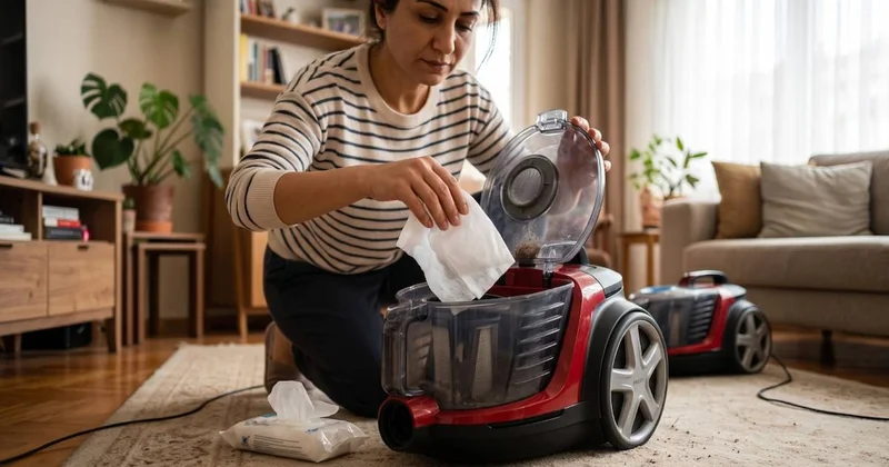Elektrik süpürgesine hemen ıslak mendil koyun çağrısı yapıldı Sözcü Gazetesi