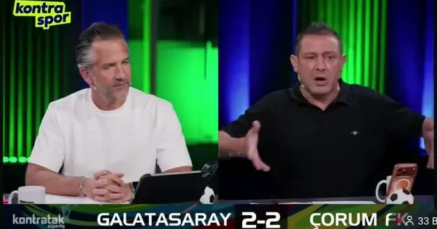 Nihat Kahveci den Galatasaray a canlı yayında flas tepki