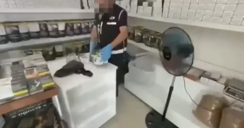 Kayseri’de 13 bin adet makaron ve 2 bin 10 paket kaçak sigara ele geçirildi