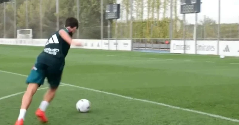 Arda Güler den antrenmanda inanılmaz gol