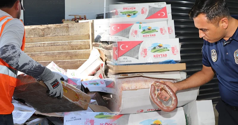 Soğuk hava deposunda skandal: vatandaşın sofrasına gidecekti Sözcü Gazetesi
