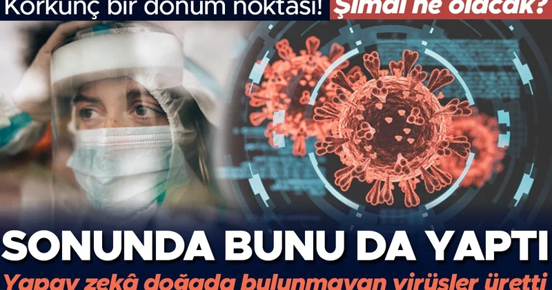 Yapay zekâ bunu da yaptı! Biyolojide sınırları aştı, doğada bulunmayan virüsler üretti... Korkutucu bir dönüm noktası olabilir