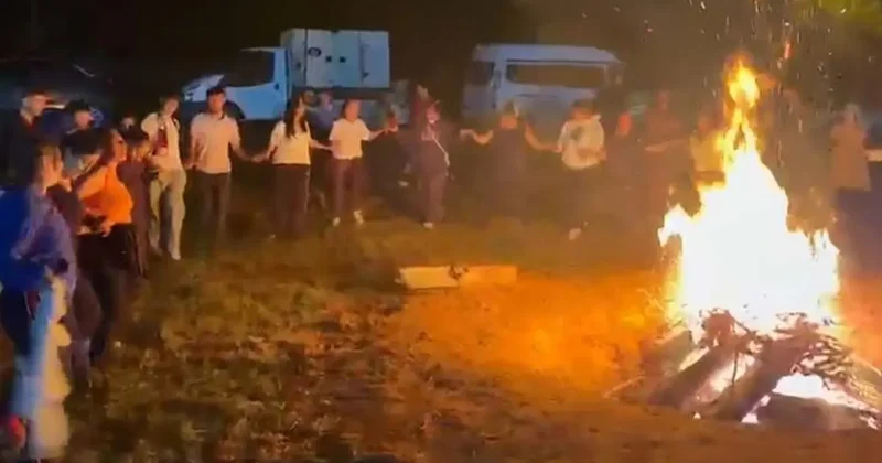 Kamp ateşi adrenalin ve macera tutkunları için yandı