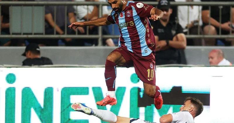 Salah ilk kez sahaya çıktı! Trabzonspor sezona 1 puanla başladı
