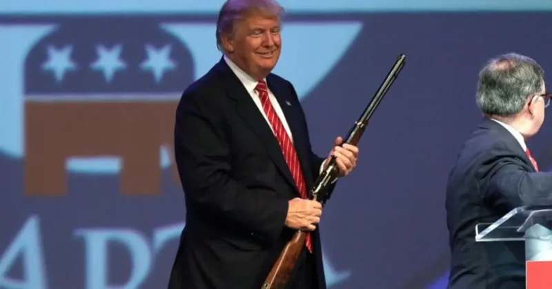 Trump tan dikkat çeken silah stoğu mesajı: İddialara sert yanıt verdi!