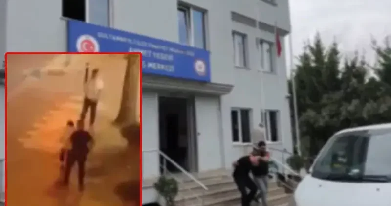 Sultanbeyli’de eski nişanlısını sokak ortasında darbeden şüpheli yakalandı