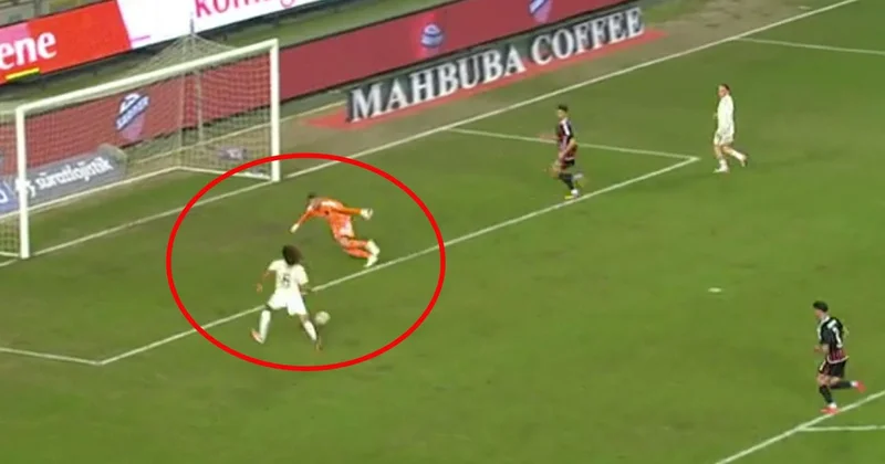 Guendouzi nin kaçırdığı gol dünyada manşet: Bunu nasıl yaptın?