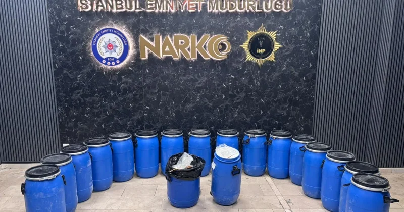 İstanbul da 486 kiloluk uyuşturucu operasyonu