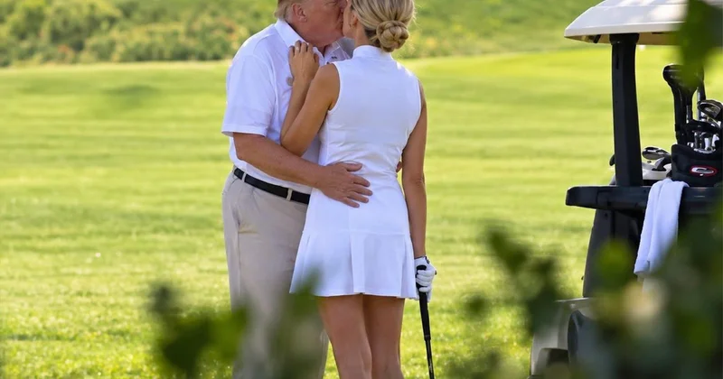 Trump ın “yasak aşk” fotoğrafı büyük ses getirdi! Gerçek bambaşka çıktı