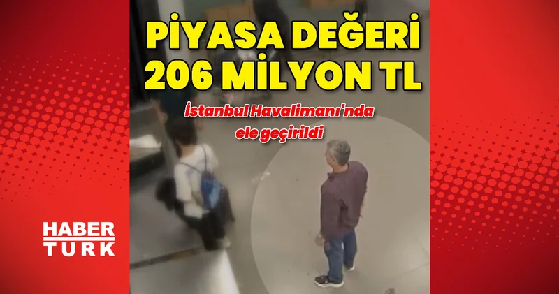Gümrük ekiplerinin operasyonunda 3 şüpheli yakalandı, uyuşturucunun piyasa değeri 206 milyon T Son dakika haberleri