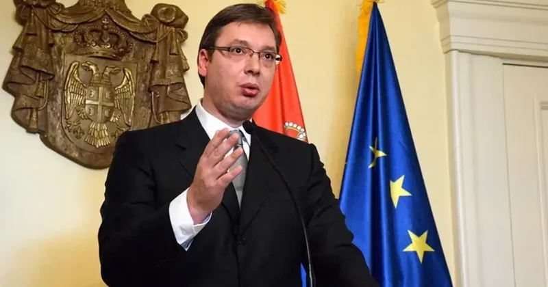 Vucic meydan okudu! İstifa tarihini verdi, düelloya yeşil ışık yaktı