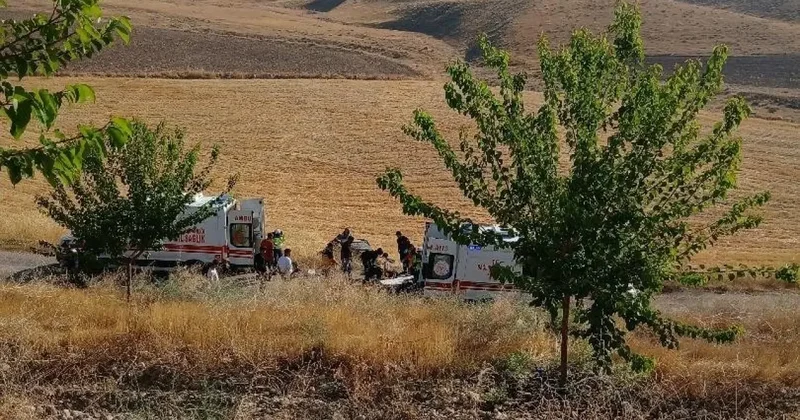 Elazığ da kahreden olay: 2 vatandaş öldü, ağır yaralılar var