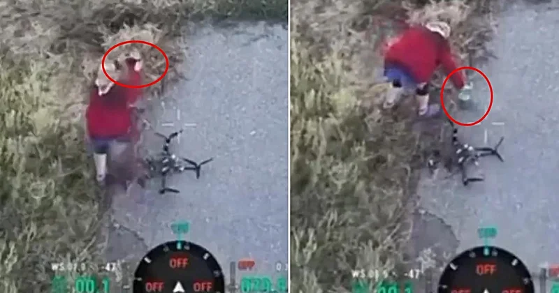 Rusların korkulu rüyası oldu! Ukraynalı nine tek hamlede işi bitirdi