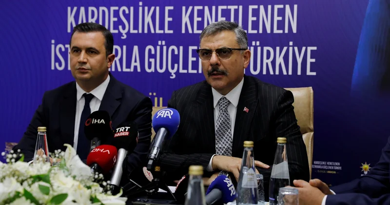 İçişleri Bakanı Çiftçi Amasya da konuştu, suç verilerini paylaştı
