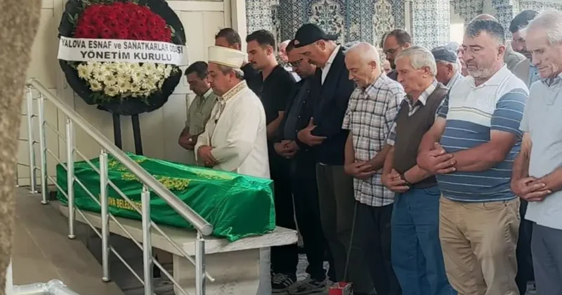 İznik Gölü’nde hayatını kaybeden öğretmen Yalova’da toprağa verildi