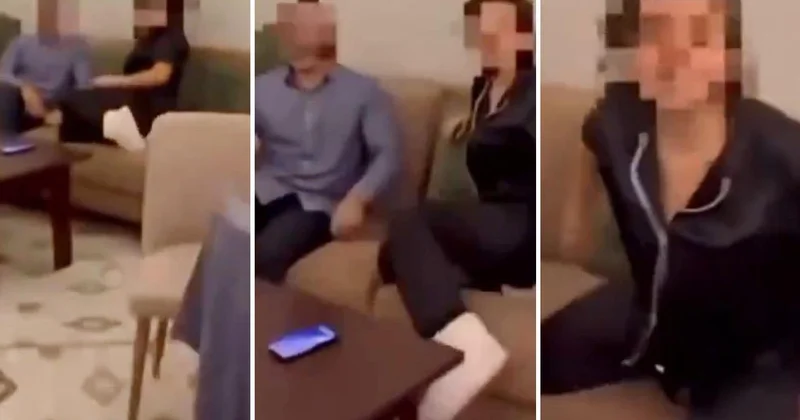 Karısını başka biriyle yakalayan adam o anları kayda aldı: Kim bu adam kim?