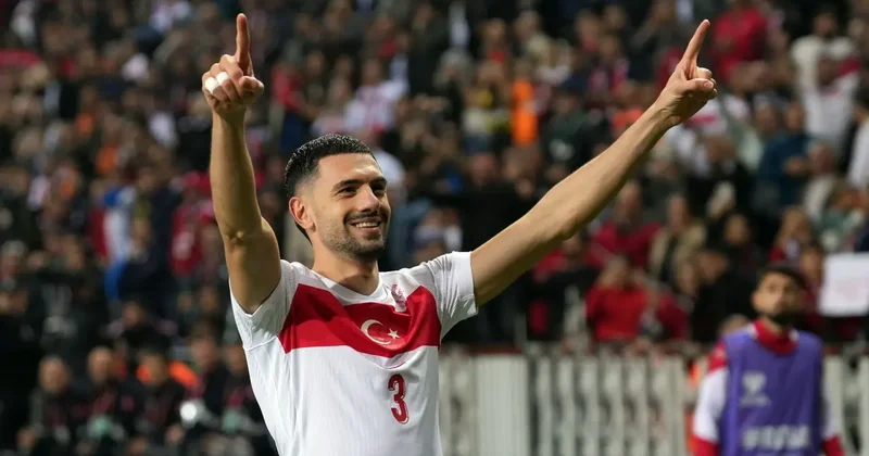 Merih Demiral memleketinde fırtına gibi