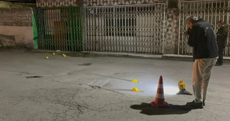 Kayseri de bir eve pompalı tüfekli saldırı