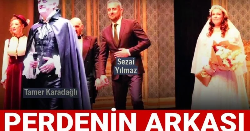 Perdenin arkası skandallarla dolu! Sahneye birlikte çıktılar