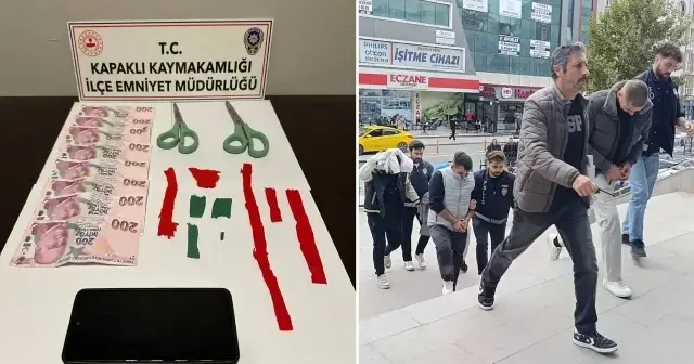 Tekirdağ’da zehir tacirlerine operasyon: 2 şüpheli tutuklandı Tekirdağ Haberleri