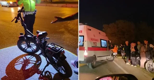Bursa da otomobilin çarptığı bisikletli ağır yaralandı Bursa Haberleri