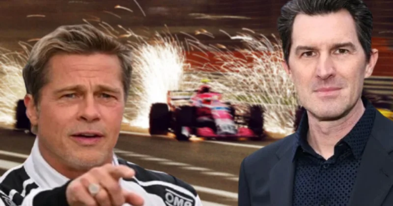 Brad Pitti in Formula 1 setinde korkunç anlar! Sözcü Gazetesi