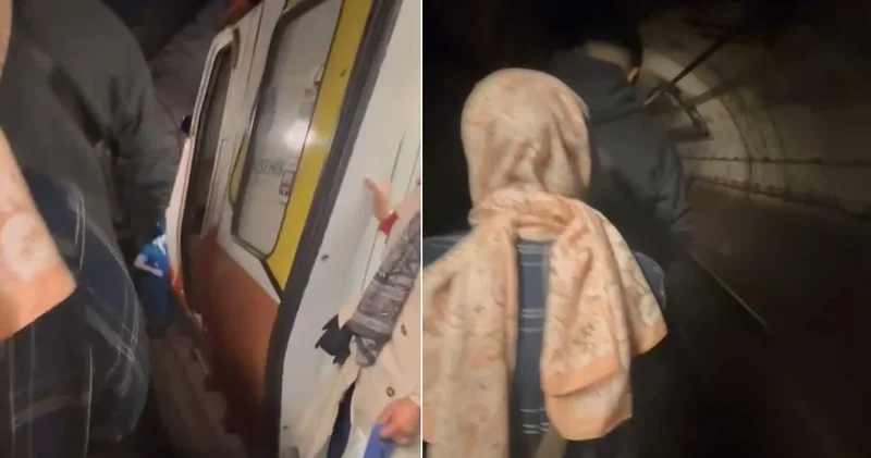 İstanbul Kadıköy metrosunda intihar girişimi: Vatandaşlar raylarda yürüdü
