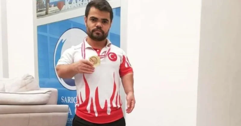 Milli para halterci Abdullah Kayapınar, dünya şampiyonu oldu
