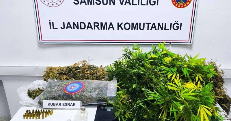 Adres Samsun: Evin deposunda bidona ekili uyuşturucu ele geçirildi