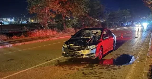 Otomobilin çarptığı yaya hayatını kaybetti Kahramanmaraş Haberleri