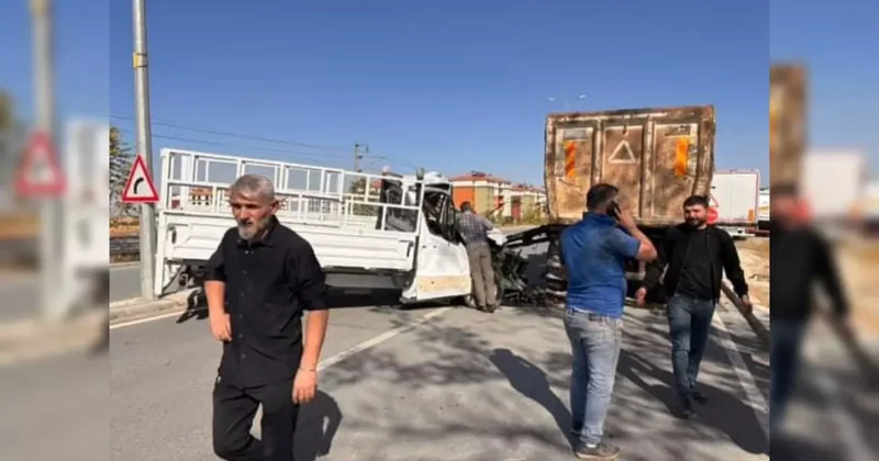 Malatya da feci kaza! 1 ölü
