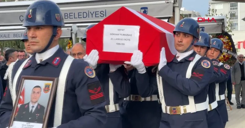 Sağlık astsubayının öldürdüğü emekli astsubay son yolculuğuna uğurlandı