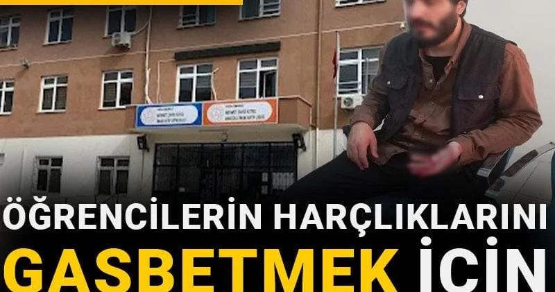 Öğrencilerin harçlıklarına göz koydular! Okul bahçesine giren 2 kişi öğretmenin burnunu kırdı