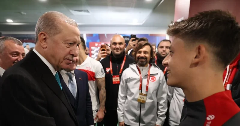 Başkan Erdoğan dan Gürcistan galibiyeti sonrası Milli Takım a tebrik