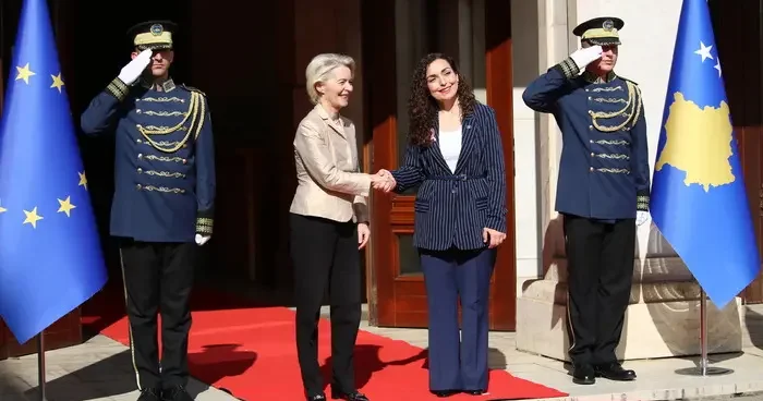 Kosova Cumhurbaşkanı Osmani, AB den ülkesine uyguladığı cezai tedbirlerin kaldırılmasını talep etti