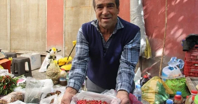 Sadece Eylül ve Ekim aylarında tüketiliyor: Sonbaharın kırmızısı olarak biliniyor Kilosu 150 liradan satışa çıktı