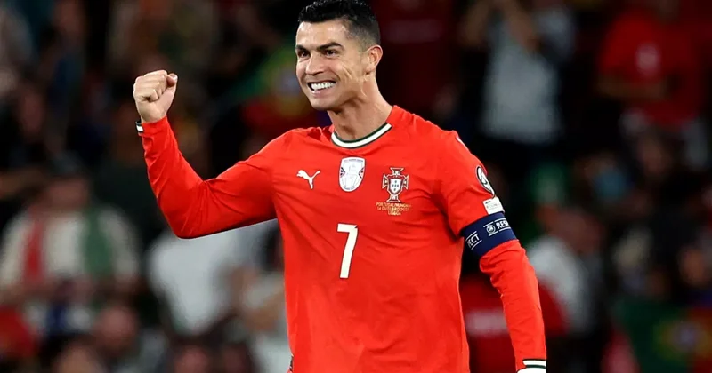 Ronaldo bir kez daha tarihe geçti! Dünya Kupası elemelerine imzasını attı