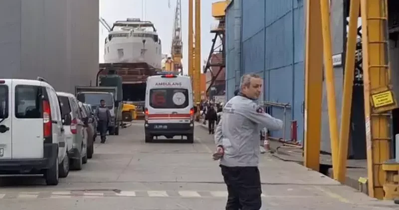Tuzla da gemide patlama: 1 ölü 4 yaralı