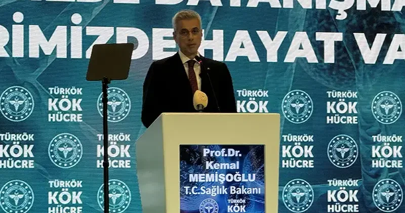 Bakan Memişoğlu: Bugüne kadar 7 bin 500 den fazla hastamıza kök hücre sağlanmıştır