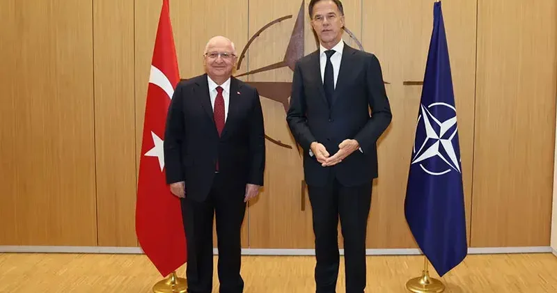 Bakan Güler, NATO Genel Sekreteri Rutte ile görüştü