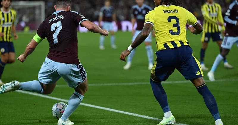 Fener in yıldızı Aston Villa deplasmanında hayatının şokunu yaşadı