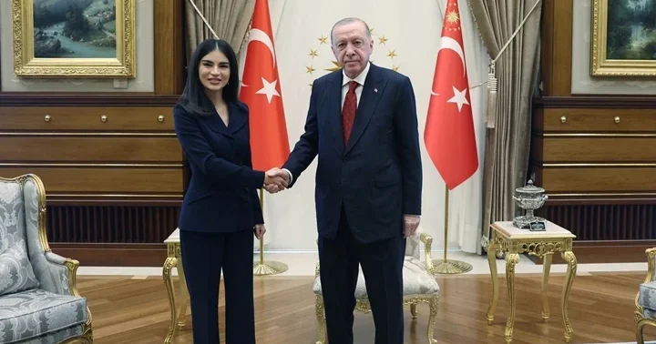Cumhurbaşkanı Erdoğan, Özbekistan Cumhurbaşkanlığı İdaresi Başkanı Mirziyoyeva yı kabul etti